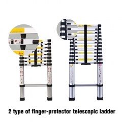 Teleskopleiter mit Fingersicherung